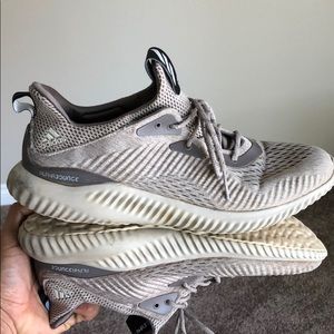 Adidas alpha bounce in tan! Size 10.5